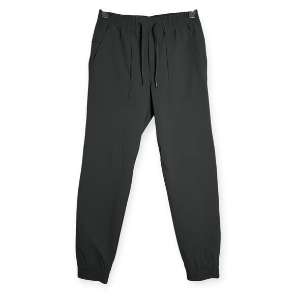 Lululemon ABC Wool-Blend Jogger MENS M Black Merino Sweat Wicking Pockets EUC - Picture 1 of 10